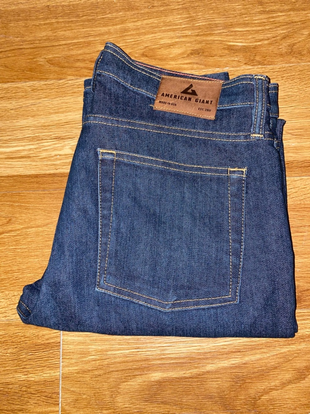 Men’s American Giant Slim Fit Jeans Size 32x32